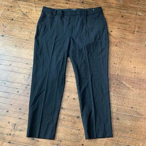 Banana Republic size 16 slim straight ankle black slacks